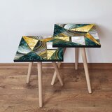 Hanah home 2Shp85 - multicolor multicolor nesting table (2 pieces) | ePonuda.com