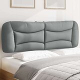vidaXL Vzglavna stranica svetlo siva 152 cm blago, (21165995) | Shoptok.si