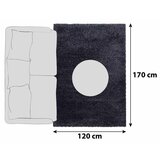XXXL Preproga Fluffy, 120x170cm, Antracit | Shoptok.si