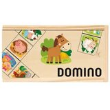 Woodyland Leseni domino z živalskim vzorcem Cene
