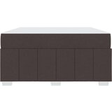  Okvir za krevet Tamno smeđa 140 x 200 cm tkanina | shoptok.hr