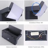 KLIGHTEN LED stenska svetilka 24 W IP65 | Shoptok.si