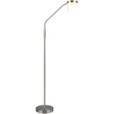  LED stoječa svetilka v srebrni barvi (višina 160 cm) Moreno – | Shoptok.si