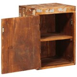  Noćni ormarić Smeđa 35 x 33 x 48 cm Čvrsto drvo iz reciklaže | shoptok.hr