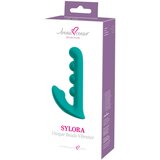  Beau Coeur Sylora - biserni 2v1 vibrator (zeleni) | Shoptok.si