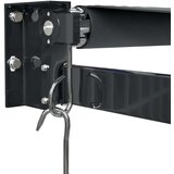Tenda na uvlačenje antracit 5 x 3 m od tkanine i aluminija | shoptok.hr