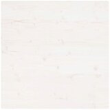  Ploča za stol bijela 80x80x2,5 cm masivna borovina četvrtasta | shoptok.hr