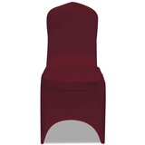 vidaXL Navlake za stolice rastezljive boja burgundca 12 kom | shoptok.hr
