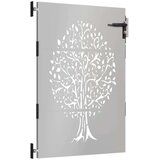  Vrata 85 x 125 cm od čelika COR-TEN s uzorkom stabla | shoptok.hr