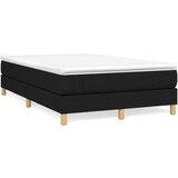 Maison Chic Box spring postelja - Vzmetna postelja z vzmetnico črn 120x200 cm blago SL6348, (21887430) | Shoptok.si