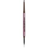 Too Faced Super Fine Brow Detailer Eyebrow Pencil dugotrajna olovka za obrve nijansa Dark Brown 0,08 g | shoptok.hr