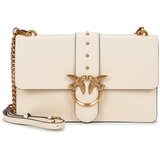 Pinko Torbe za čez ramo LOVE ONE CLASSIC ST. CL VITELLO SETA Bež Cene