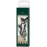  SET PITT ARTIST PK4 BLACK FABER-CASTELL 167153 BLISTER | Eponuda.com