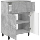  Toaletna jedinica Betonska siva 60 x 35 x 80 cm | shoptok.hr