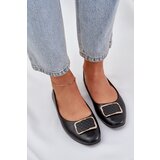 Boto PS1 Eco leather ballet flats with decoration black Tulnelia | Eponuda.ba