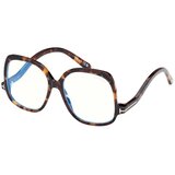 Tom Ford Ženski okvir za dioptrijske naočare Blue Block 0FT5968-B 5254, Smeđi | Eponuda.com