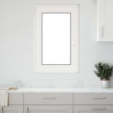  Okno za klet RISOR 60 x 90 cm PVC in steklo Bela, (5000215183) | Shoptok.si