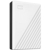 Western Digital WD My Passport 6TB prenosni trdi disk (HDD), združljiv z USB 3.0 in USB 2.0, White, maloprodajna embalaža | Shoptok.si