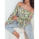 DStreet Women's blouse for Spanish flu SPRIAN green | Shoptok.si