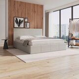 Bessagi Home Oblazinjena Postelja Yara, 180x200, Svetlo Siva | Shoptok.si