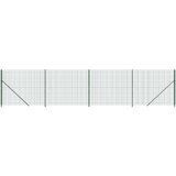 vidaXL Ograda od žičane mreže s prirubnicom zelena 1 6 x 10 m | shoptok.hr