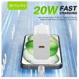 BAVIN punjač 20W USB-C bela | ePonuda.com