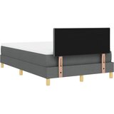 Krevet s opruga kutije Tamno siva 120 x 200 cm tkanina | Eponuda.ba