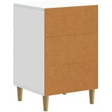  Noćni ormar Bijela 43 x 41 x 66,5 cm Konstruirano drvo | Eponuda.com