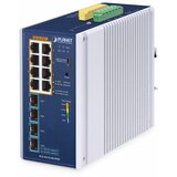  PLANET IP30 Industrial L2 /L4 8-Port Managed L2 /L4 Gigabit Ethernet (10 /100 /1000) Aluminium, Blue | shoptok.hr