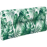  Jastuk za palete s uzorkom lišća 80 x 40 x 12 cm od tkanine | shoptok.hr