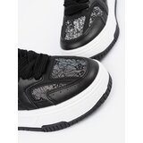 Shelvt Women's sneakers with lace black and white | shoptok.hr
