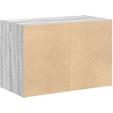 vidaXL Omara z 2 predaloma siva sonoma 60x31x40 cm inž. les | Shoptok.si