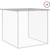  Kavez za kokoši s krovom svjetlosivi 1003x98x90 cm čelični | Eponuda.com
