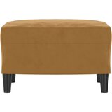  Tabure smeđi 60 x 50 x 41 cm baršunasti | Eponuda.com