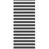 vidaXL zebra senčilo črna 100x200 cm tkanina širina 95,9 cm poliester | Shoptok.si