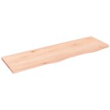  Kupaonska radna ploča 100x30x2 cm netretirano masivno drvo | shoptok.hr