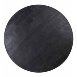 Light & Living Crni okrugao blagovaonski stol s pločom stola od bagrema ø 120 cm Yellov – | shoptok.hr
