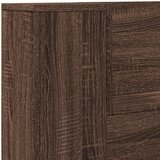  Uzglavlje Smeđi hrast 120 x 16,5 x 103,5 cm Konstruirano drvo | shoptok.hr