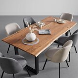Bessagi Home jedilna miza malmo, les akacije, 200x100 cm | Shoptok.si