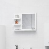 vidaXL Kopalniško ogledalo belo 60x10,5x45 cm iverna plošča Cene