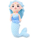  igračka sirena s pletenim repom 32 cm - plava | Shoptok.si