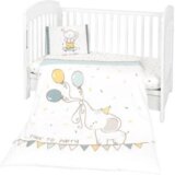 Kikka Boo posteljina navlaka 3 pcs Elephant time ( KKB30122 ) Cene