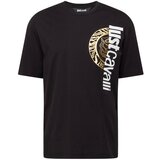 Just Cavalli Majica 'OUND' zlata / črna / bela | Shoptok.si