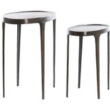 Light & Living Metalni okrugli pomoćni stolići u setu 2 kom 33x70 cm Arica – Cijene