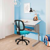 MID.YOU Otroški Vrtljivi Stol Kid Yu 200, Turkizna | Shoptok.si