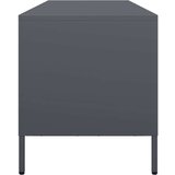 vidaXL TV ormarić antracit 135 x 39 x 43,5 cm hladno valjani čelik | shoptok.hr