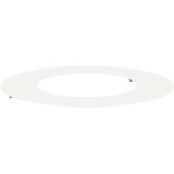  Pogodno za ravni drveni prsten Bijelo Ø40 / 70 cm Čelik | shoptok.hr