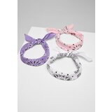 Urban Classics Accessoires Multicolor Bandana 3-Pack Purple+White+Pink Cijene