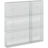  Gabion s žicom debljine 3,5 mm i mrežom 5x2,5 cm 150x20x150 cm | shoptok.hr