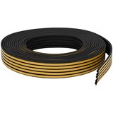  Samoljepiva brtvila za prozore Crna 9 x 6 mm 50 m EPDM pjena | shoptok.hr